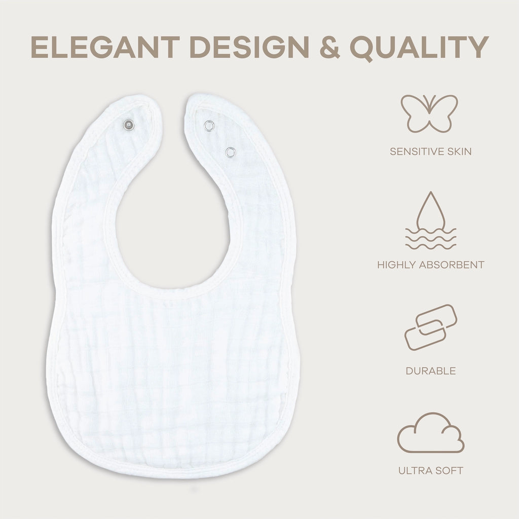 Muslin Cotton Baby Bibs