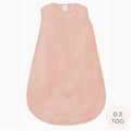 Muslin Non-Weighted Zzzipme Sack - Peach Blush