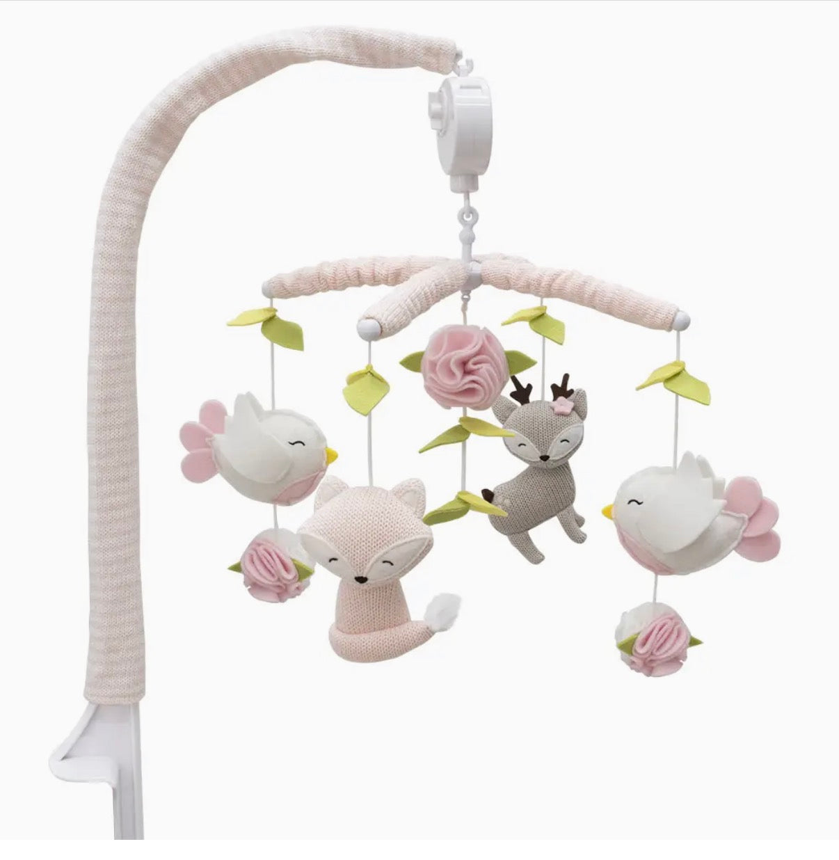 Knitted Musical Mobile - Ava Birds & Friends