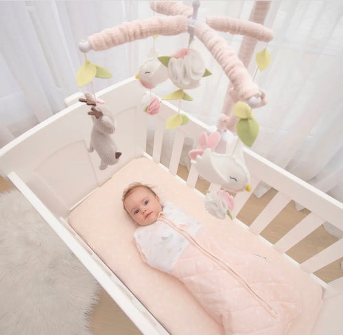 Knitted Musical Mobile - Ava Birds & Friends