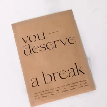 Korean Sheet Mask - You Deserve A Break